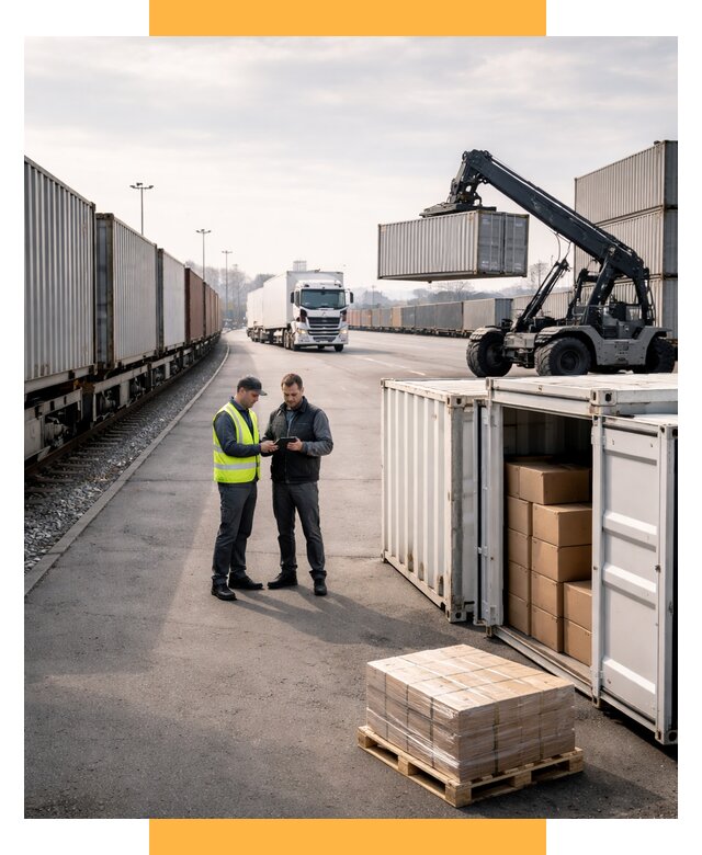 Международные мультимодальные перевозки от 46440 р. | СетСервис-Лнр