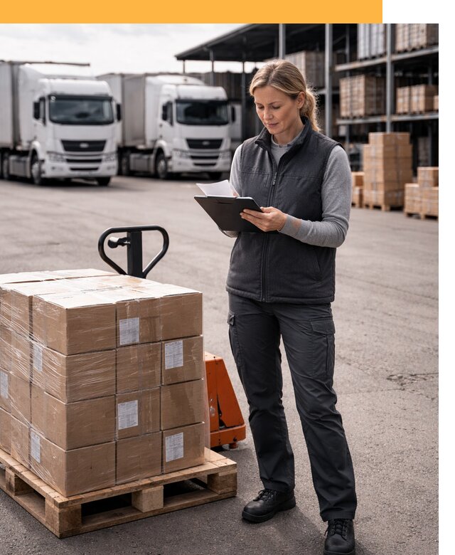 Доставка грузов из Европы к дверям клиента от 12384 руб