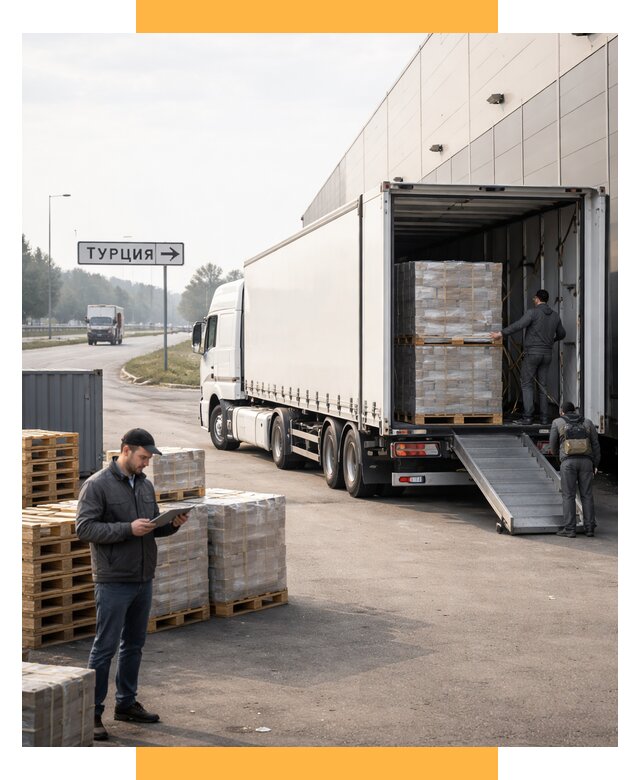 Автоперевозки и доставка фурой из Турции от 123840 р. | СетСервис-Лнр