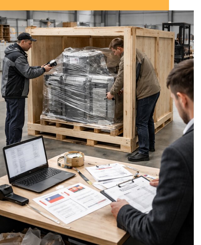 Доставка промышленного оборудования из США от 67080 руб