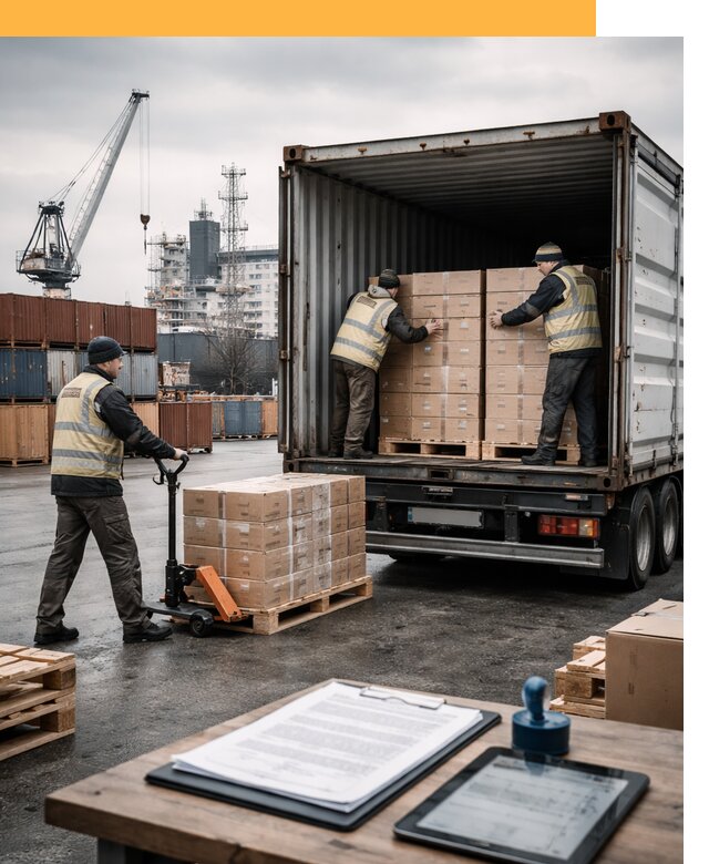 Доставка грузов из Латвии от 25800 руб, морская, авто, авиа