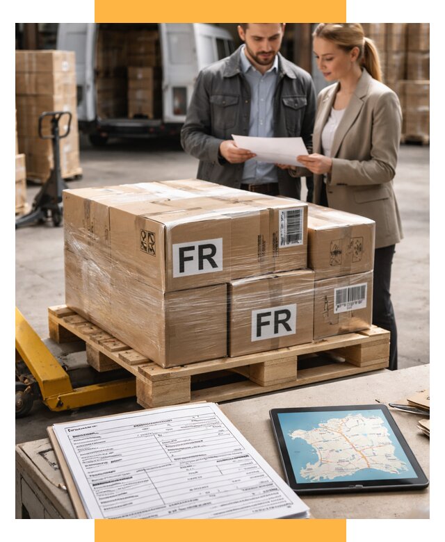 Доставка грузов в Францию от 25800 р., логистика СетСервис-Лнр