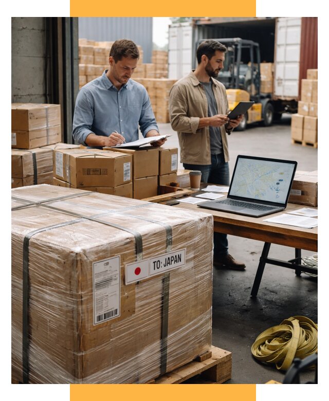 Доставка грузов в Японию от 25800 р., логистика СетСервис-Лнр