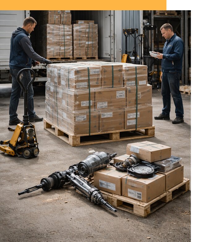 Международная перевозка автозапчастей по миру от 4644 руб