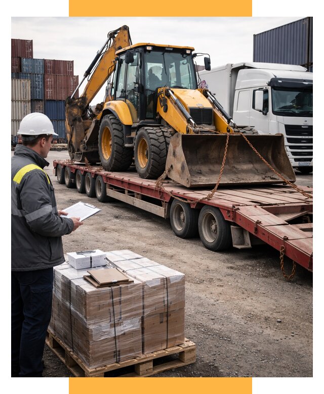 Международная перевозка спецтехники от 46440 р., СетСервис-Лнр