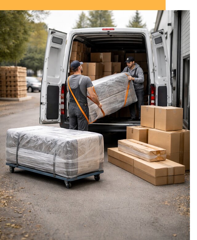 Перевозка мебели по России и за рубеж с таможней от 7740