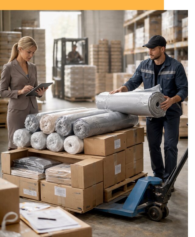 Перевозка текстиля по миру от 15480 руб. с таможней и страхованием