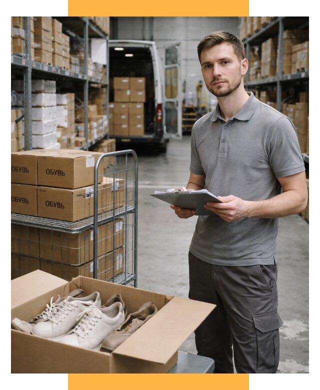 Доставка обуви из Китая и Турции от 4644 р. СетСервис-Лнр