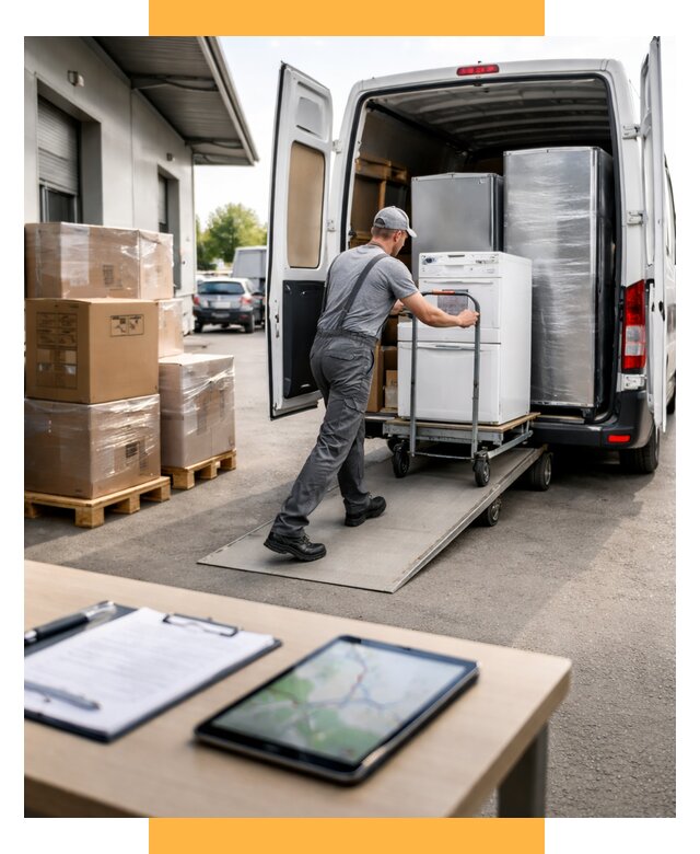 Перевозка бытовой техники от 6708 р. - логистика СетСервис-Лнр