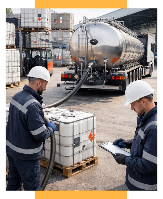 Перевозка химического сырья от 8772 р. Логистика СетСервис-Лнр