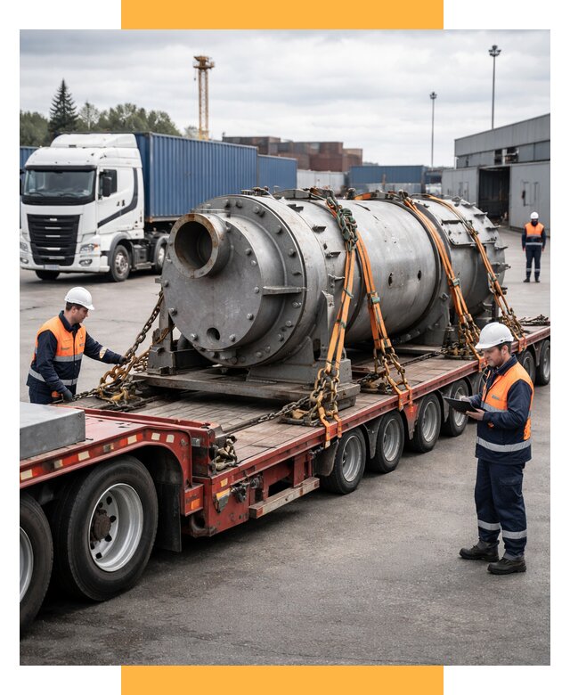 Перевозка тяжеловесных грузов под ключ от 154800 р. | СетСервис-Лнр