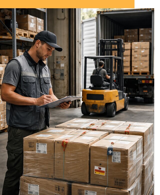 Реэкспорт товаров с таможенным оформлением и доставкой от 12384