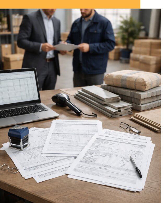 Таможенное оформление строительных материалов от 8772 руб.