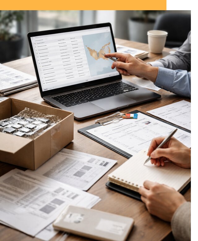 Поиск надежного поставщика в ОАЭ от 12384 рублей