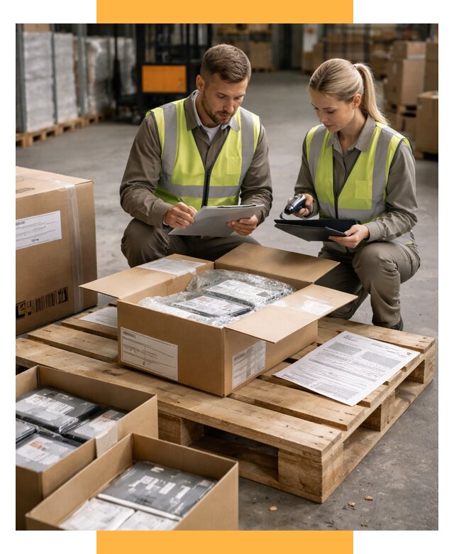 Инспекция товара перед отправкой от 4644 р. | СетСервис-Лнр